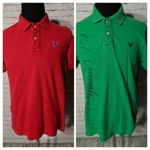 2 American Eagle Outfitters Vtg Fit Men's Size L